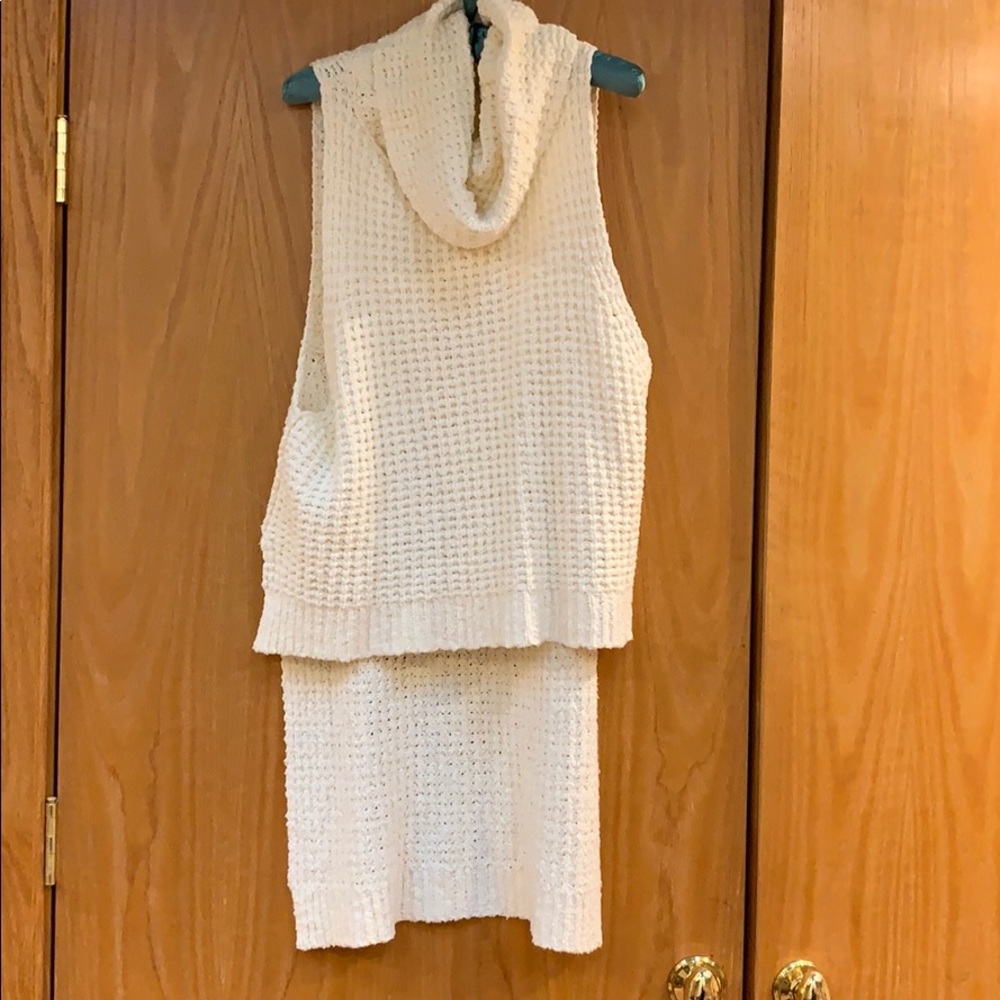 Used free people high low sweater